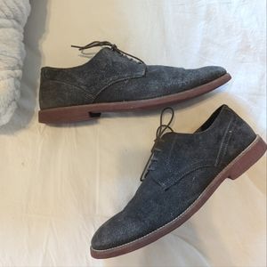 KENNETH COLE UNLISTED | Gray Suede Dress Shoe